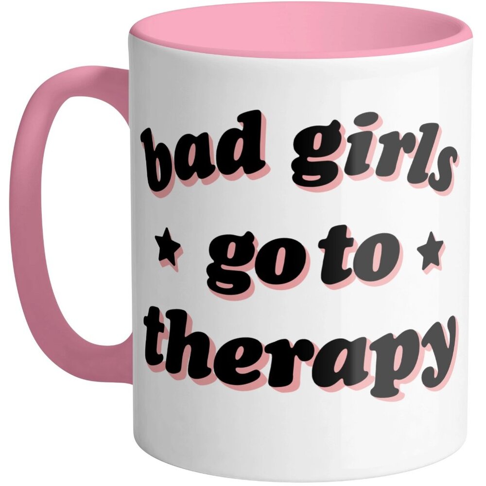 Bad Girls Therapy Ceramic Mug